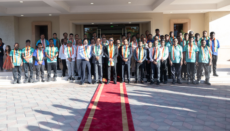 Flag Unfurling Ceremony and Republic Day Celebrations at Embassy of India, Muscat 2025